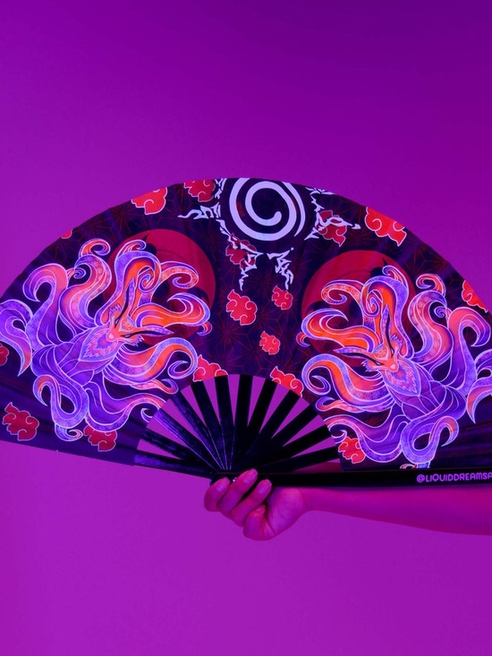 iHeartRaves Accessories - Handheld Folding Rave Fan